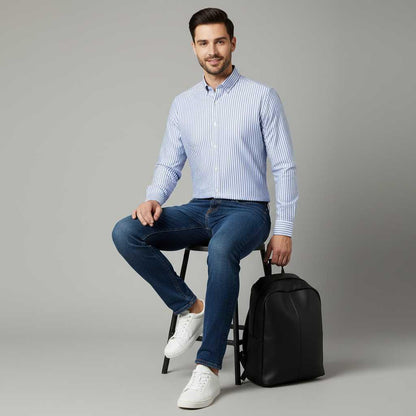 Antonio Striped Shirt | Men's Dress Shirt