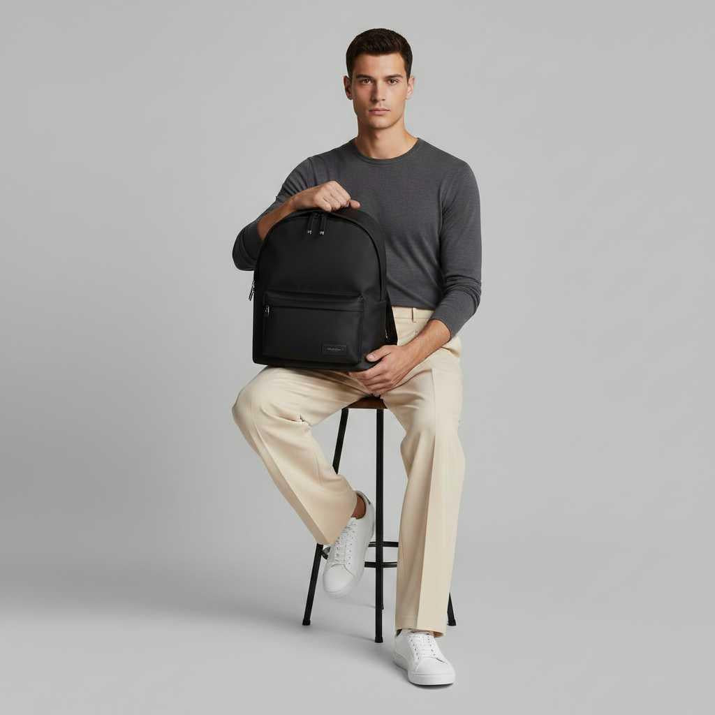 Men's Straight Fit Pleated Trousers | Formal Pants