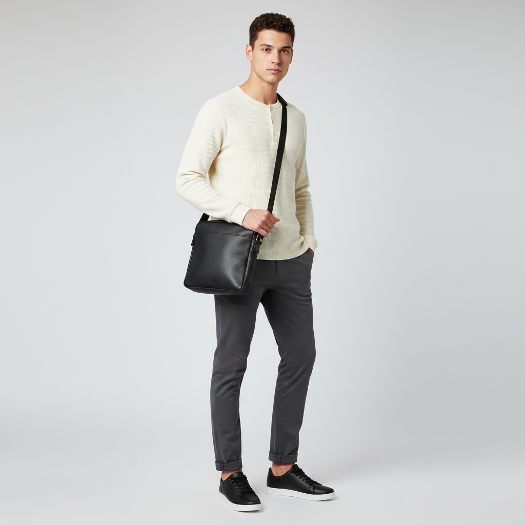 Men's Lace-Up Sneakers | Casual Low-Top Trainers 3